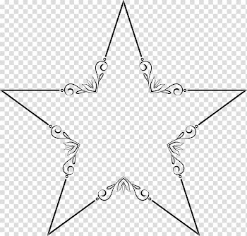 Frames , star frame transparent background PNG clipart
