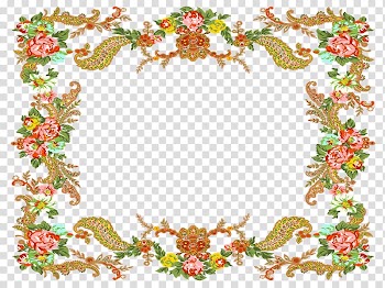 Frames Template, Marco de flores transparent background PNG clipart