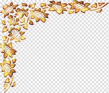 Frames Text Rainbow , gold corner transparent background PNG clipart