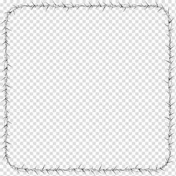 Frames Thorns, spines, and prickles Square , love frame transparent background PNG clipart