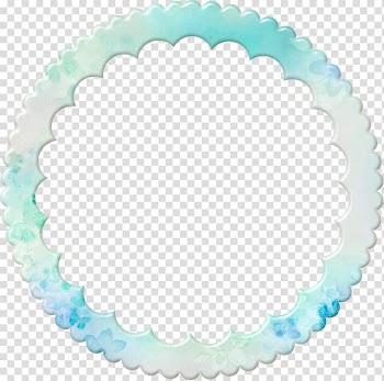 Frames , turquoise transparent background PNG clipart