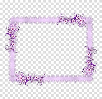 Frames Violet Purple Lilac Lavender, violet transparent background PNG clipart