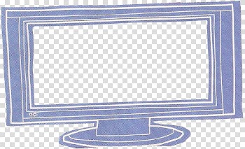 Frames , white and gray TV illustration transparent background PNG clipart