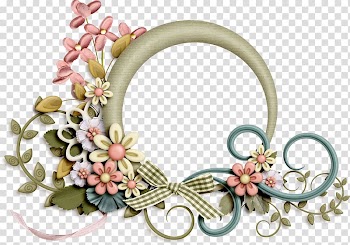 Frames Window Flower Pattern, Hand-painted lily transparent background PNG clipart