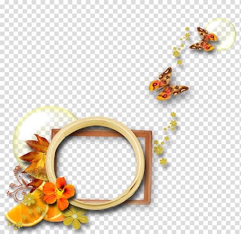 Frames Wreath, autumn wreaths transparent background PNG clipart