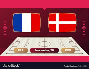 france vs denmark football 2022 group d world