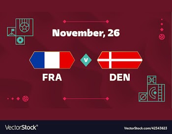 france vs denmark football 2022 group d world