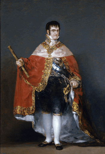 Francisco Goya - Portrait of Ferdinand | Free Photo - rawpixel