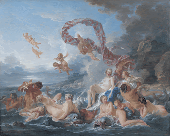 Francois Boucher's The Triumph of Venus | Free Photo - rawpixel