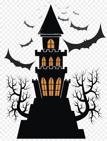 Frankenstein Castle Halloween Clip art - Halloween Castle 