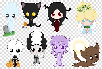 Frankenstein's monster Chibi Drawing, mini transparent background PNG clipart