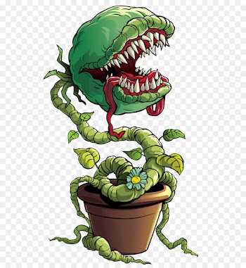 Frankenstein Venus flytrap Clip art - Venus Fly Trap Plant Monster PNG Clip Art Image 