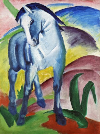Franz Marc's Blue Horse I | Free Photo Illustration - rawpixel