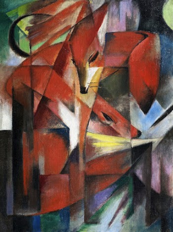 Franz Marc's The Foxes (1913) | Free Photo Illustration - rawpixel