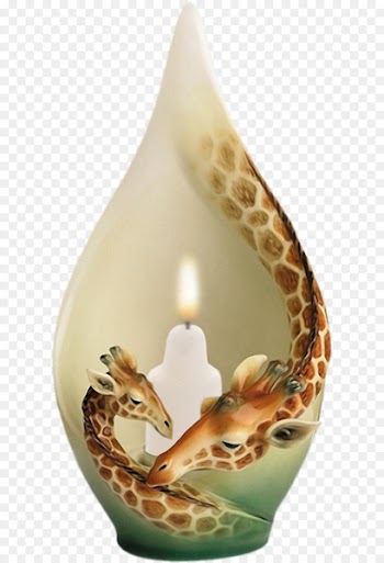 Franz-porcelains Franz Collection Giraffe Vase Candle - vase 