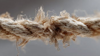 Frayed Rope at Breaking Point