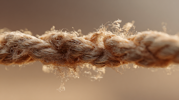 Frayed Rope at Breaking Point
