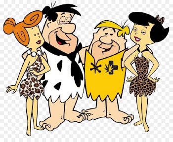 Fred Flintstone Wilma Flintstone Barney Rubble Betty Rubble Pebbles Flinstone - flintstones filigree 