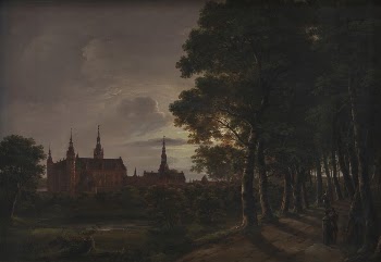Frederiksborg Castle in the moonlight | Free Photo - rawpixel