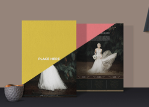 Free A4 Flyers Psd Mockup place here 