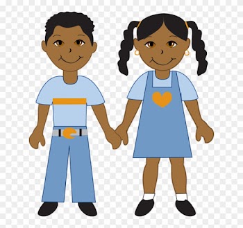 Free African American Clip Art Images - Boy And Girl African American