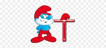 Free Alphabet, Smurf Alphabet, A-z, Png Graphics, Letter - Smurfs The Four Smurftastic Episodes Dvd