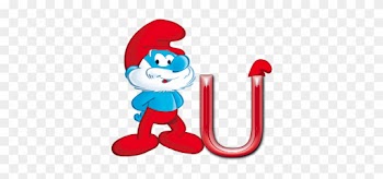 Free Alphabet, Smurf Alphabet, A-z, Png Graphics, Letter - Smurfs The Four Smurftastic Episodes Dvd