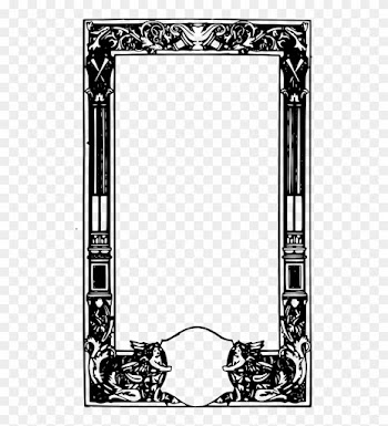 Free Angel Frame - Ornate Border