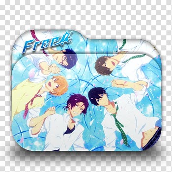 Free Anime Folder Icon, anime boy band folder icon transparent background PNG clipart