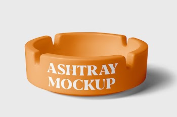 Free Ashtray Mockup