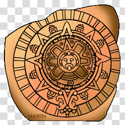 Free Aztec Clip Art by Phillip Martin