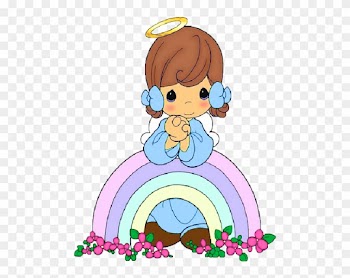 Free Baby Angel Clip - Cute Baby Angel Cartoon