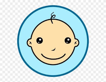Free Baby Clip Art - Baby Face Clipart Png