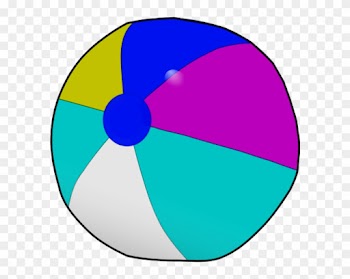 Free Beach Ball Clipart Free Clip Art Images Image - كوره ملونه