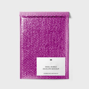 Free Big Bubble Envelope Mockup