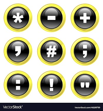 free black and gold glossy symbol buttons