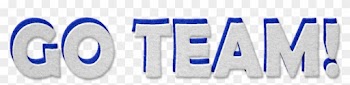Free Black And White Cheerleading Clipart Download - Go Team Clipart Png