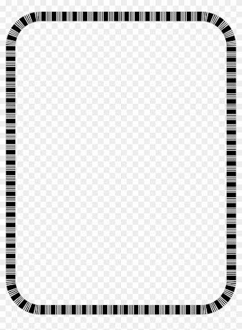 Free Black Clip Art Borders And Frames Weddings - Whmis Label Border