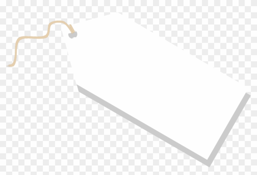 Free Blank Price Tag Png - White Tag Png