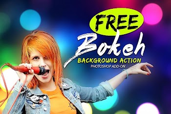 Free Bokeh Photoshop Action