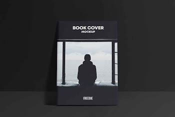 Free Book Cover Scene Mockup