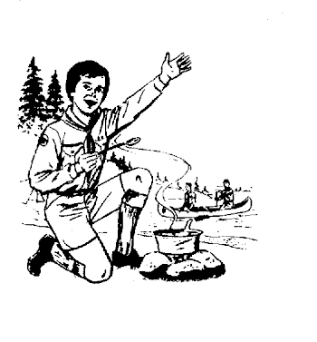 Free Boy Scout Chef Clipart Black And White & Clip Art Images ...