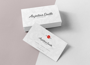Free Brand Business Cards Mockup PSD For Presentation anjalina smitte anjatina simih 