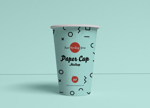 Free Brand Paper Cup Mockup PSD 2019 paper cap malhap 