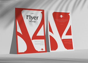 Free Brand Presentation Flyer Mockup PSD flyer mochup 