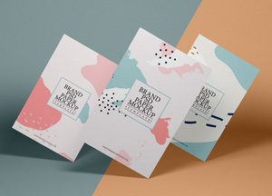 Free Brand PSD Paper Mockup Template rand aper brand psd paper mockup brand pse 