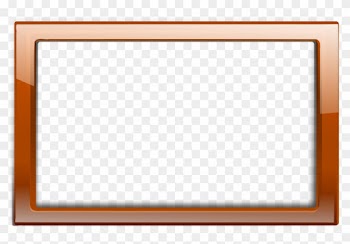 Free Brown Orange Frame - Free Wooden Picture Frames