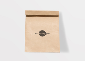 Free Brown Paper Burger Packaging Mockup 2018 