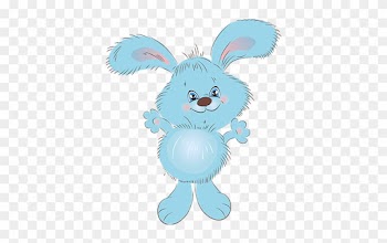 Free Bunny Rabbit Cartoon Animal Clip Art Images On - Blue Baby Syndrome
