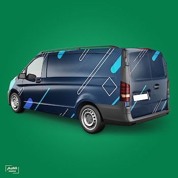 Free bus mockup